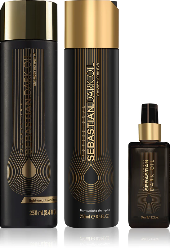 Pachet Sebastian Professional Dark Oil - Sampon 250ml - balsam 250ml - ulei 95 ml [1]