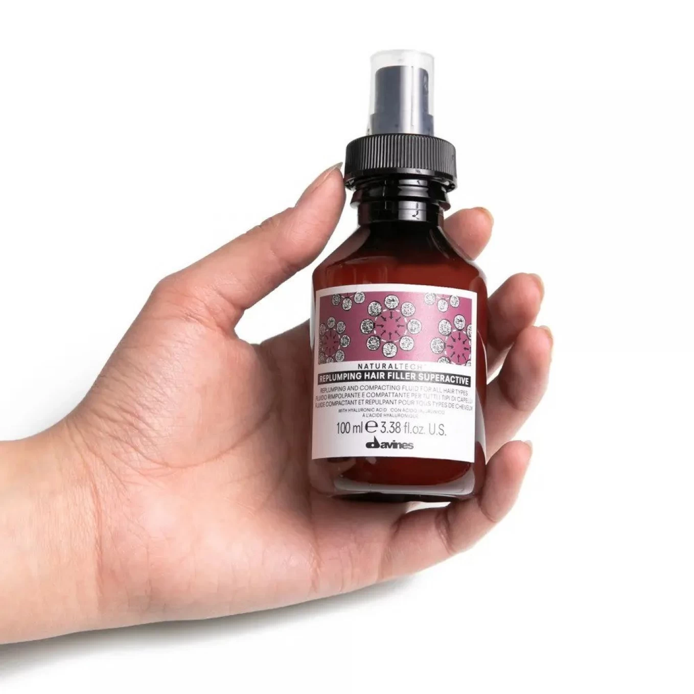 Ser cu actiune de reumplere pentru hidratare si stralucire -  pentru toate tipurile de par - naturaltech replumping filler superactive [2]