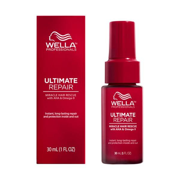 Ser Reparator in 90 de Secunde cu AHA & Omega 9 pentru Par Deteriorat Pasul 3 - Wella Professionals Ultimate Repair Miracle Rescue, 30 ml [1]