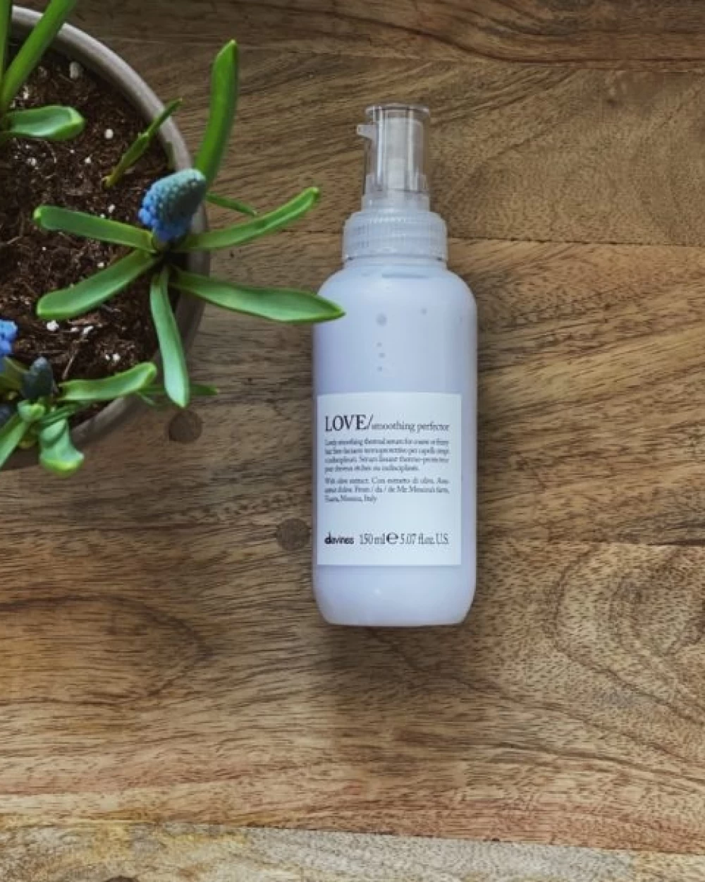 Ser termic pentru întinderea parului cu efect anti-frizz - Davines Love Smoothing Perfector - 150 ml [2]