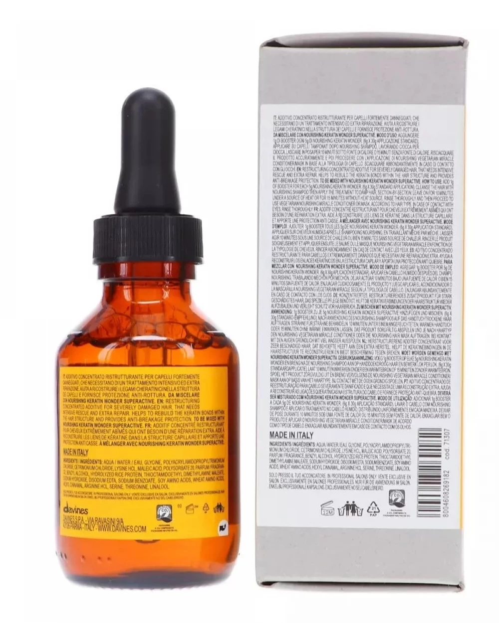 Ser - Tratament cu keratina pentru par uscat si deteriorat - Nourishing Keratine Booster - 100ml [3]