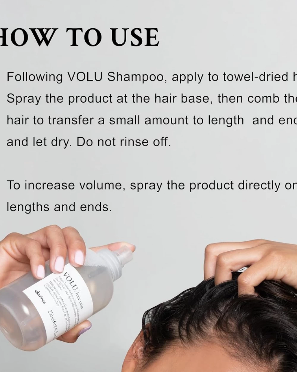 Spray pentru volum - Volu Hair Mist  - 250 ml [5]