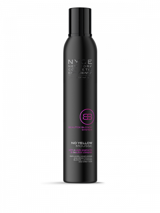 Spuma pentru par  - No Yellow Mousse - 300 ml - antigalben [1]
