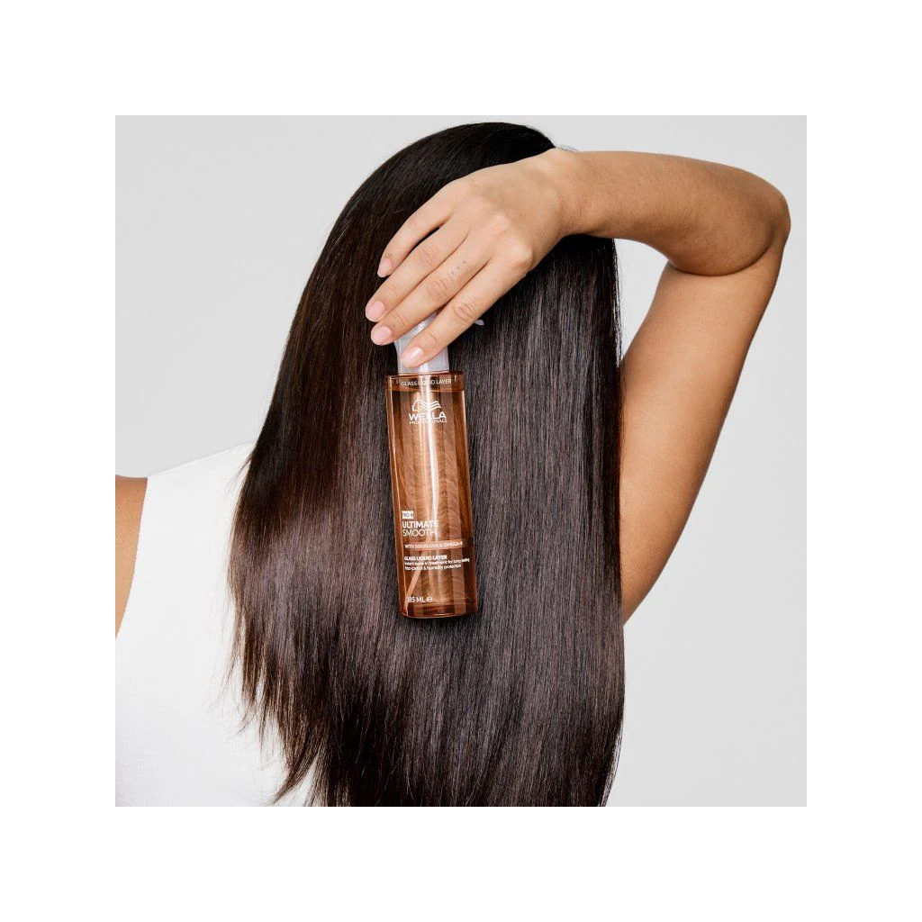 Tratament leave-in - Wella Professionals Ultimate Smooth Glass Liquid Layer - 185 ml [2]