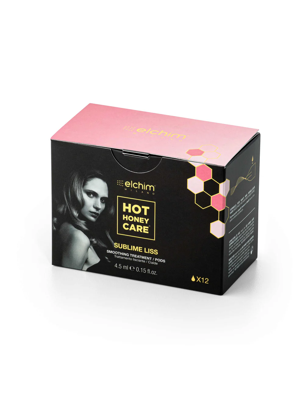 Sublime Liss - Tratament pentru netezirea si stralucirea parului - Elchim Hot Honey Care Sublime Liss Smoothing Treatment - x12 [2]