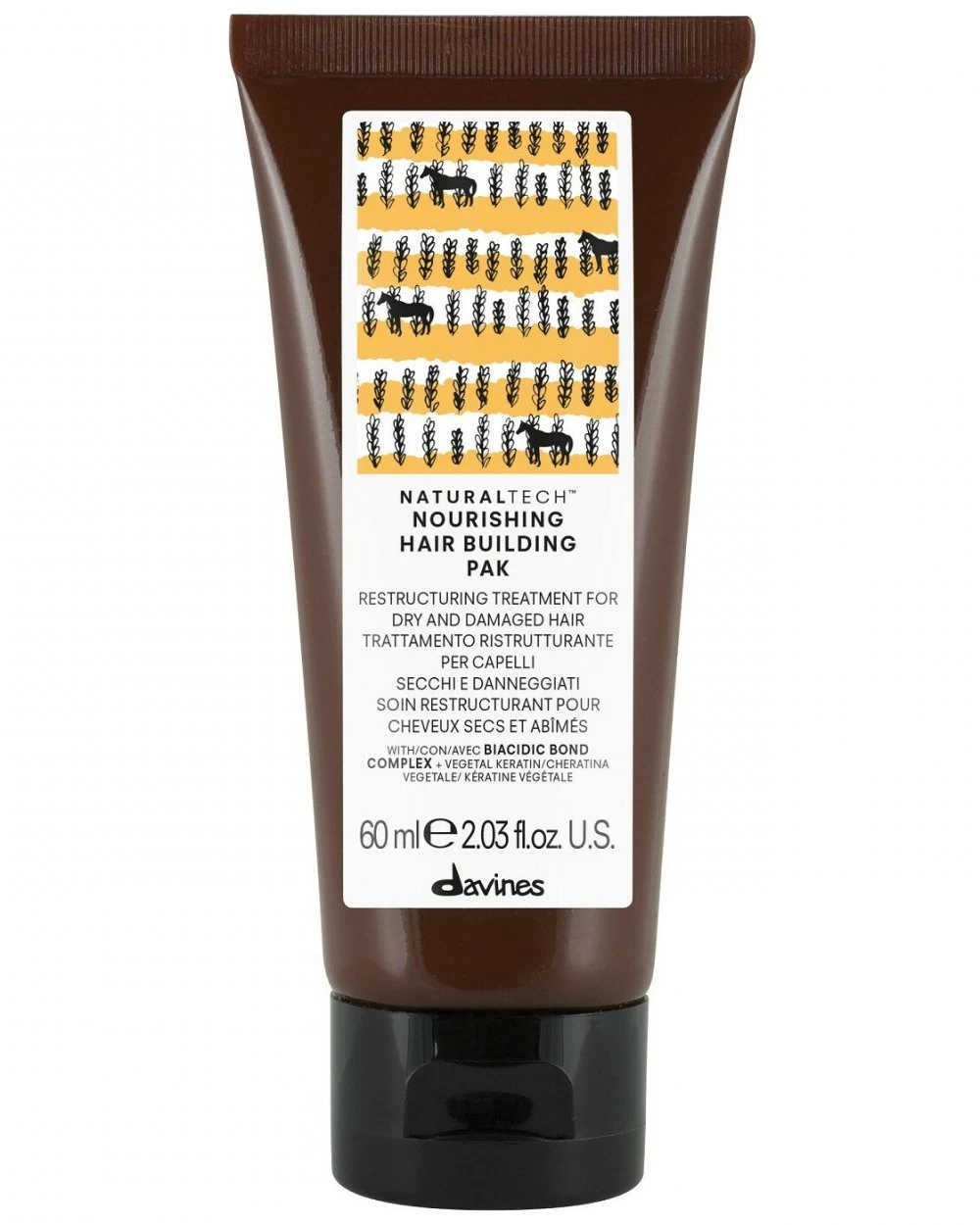 Tratament restructurant pentru par fragil - Naturaltech Hair Building Pak - 60 ml [1]