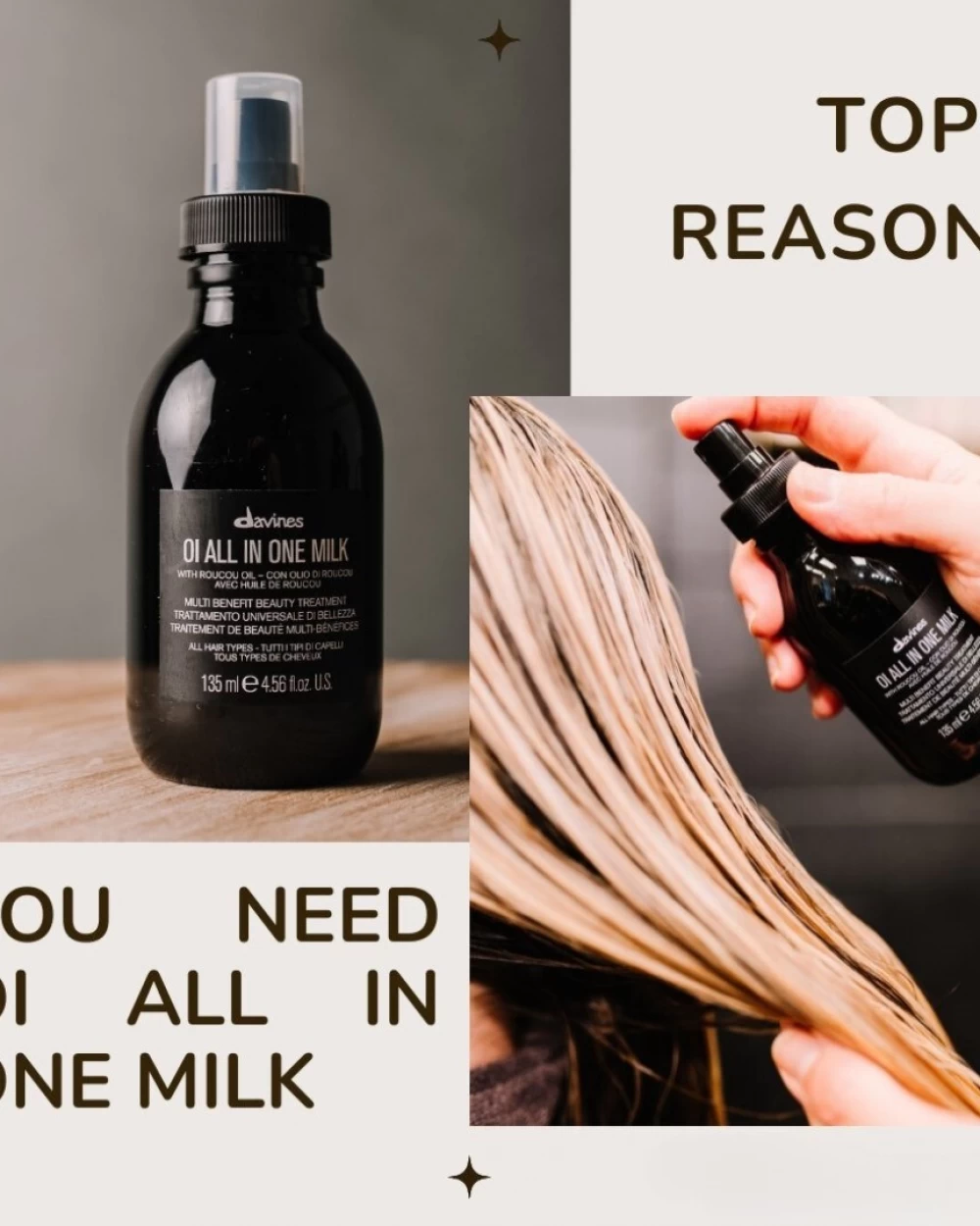 Tratament spray pentru par 50 ml - OI All In One Milk [6]
