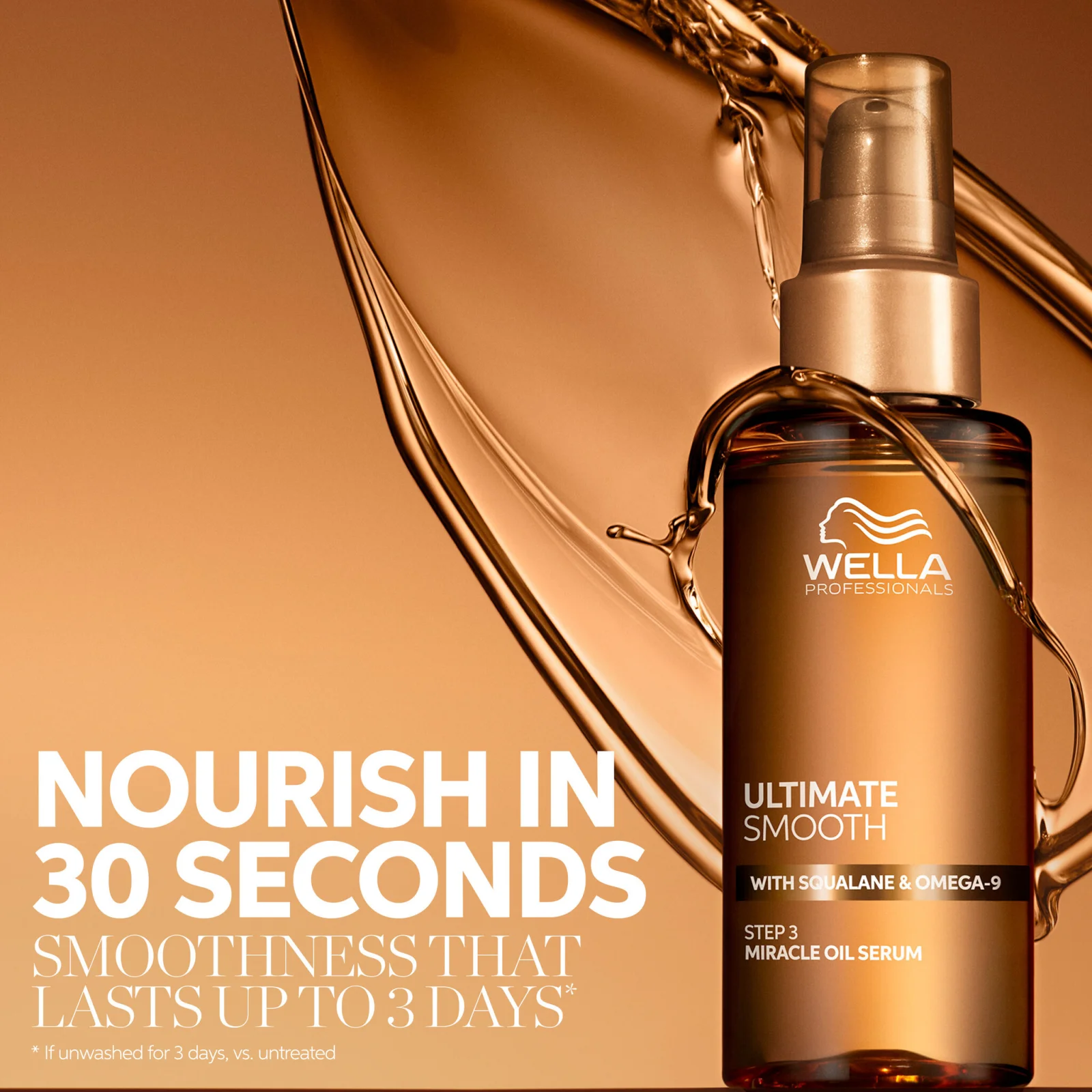 Ulei ser hranitor pentru un par neted si catifelat - Wella Professionals Ultimate Smooth Oil - 100 ml [3]