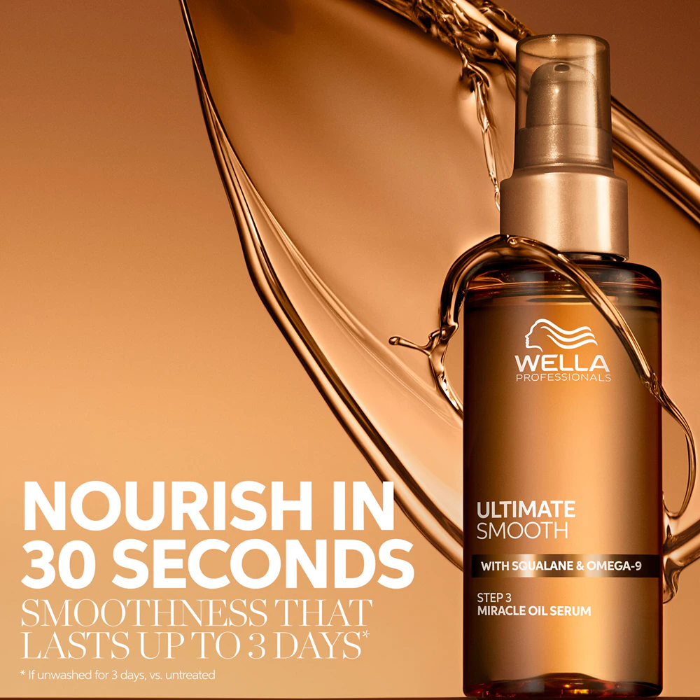 Ulei ser hrănitor pentru un par neted si catifelat - Wella Professionals Ultimate Smooth Oil - 30 ml [4]