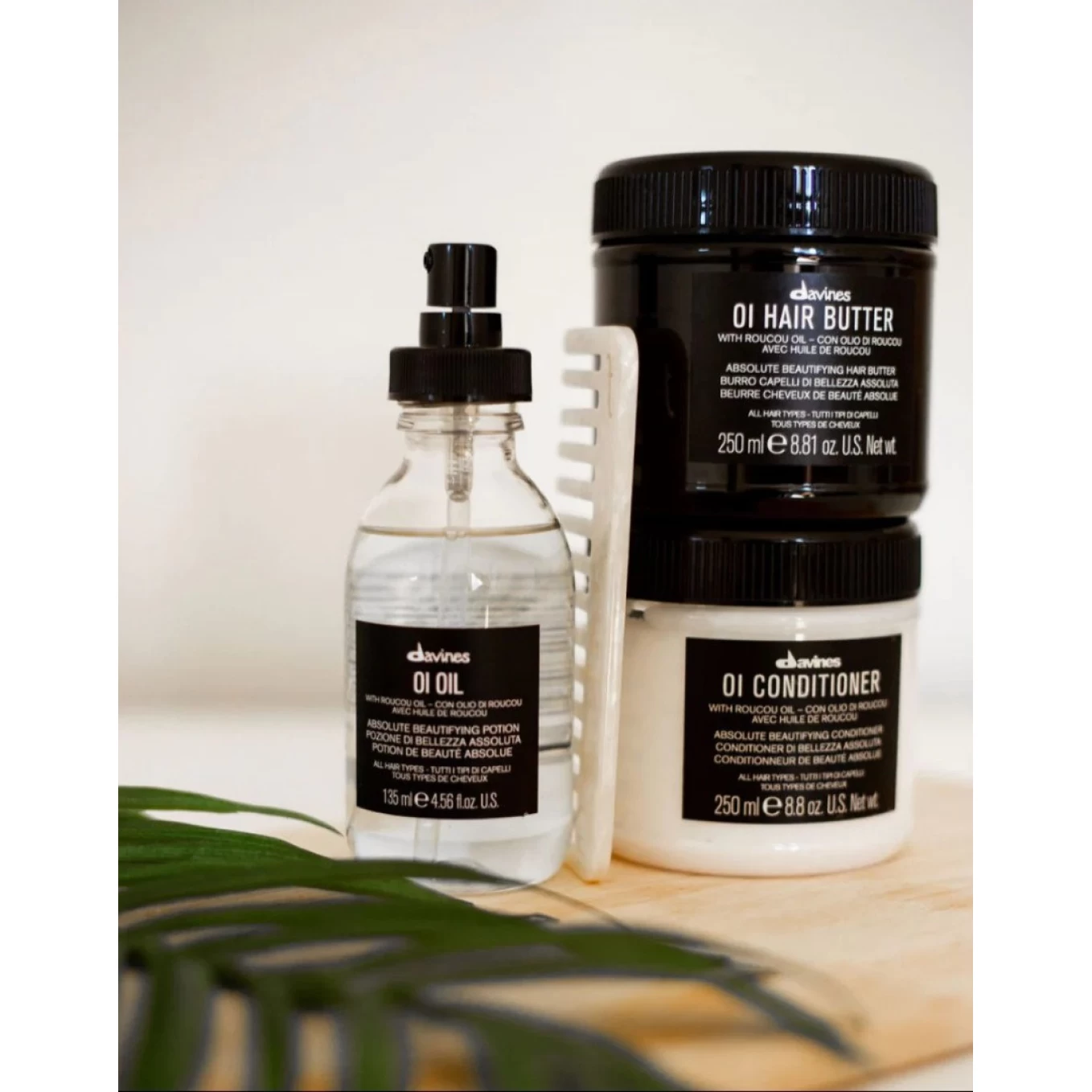 Unt de par pentru hidratare si stralucire - Oi Hair Butter - travel size 75ml [3]
