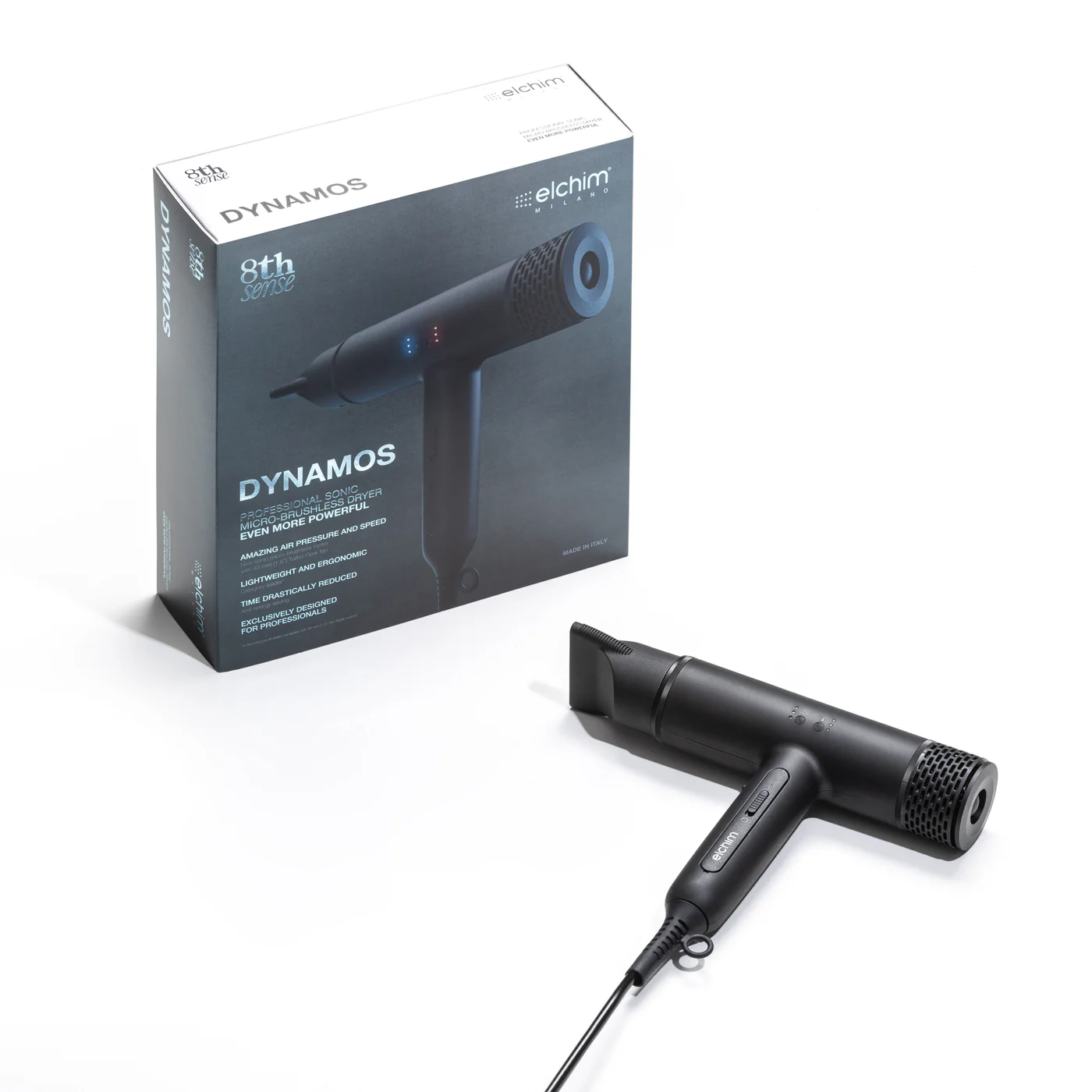Uscator de par profesional - Elchim Milano 8th sense Dynamos [2]