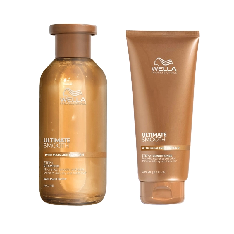 Kit-uri (pentru cadou sau pentru acasă ) - Pachet pentru par stralucitor si catifelat - Ultimate Smooth Shampoo & Conditioner - Sampon 250 ml - conditioner - 200 ml