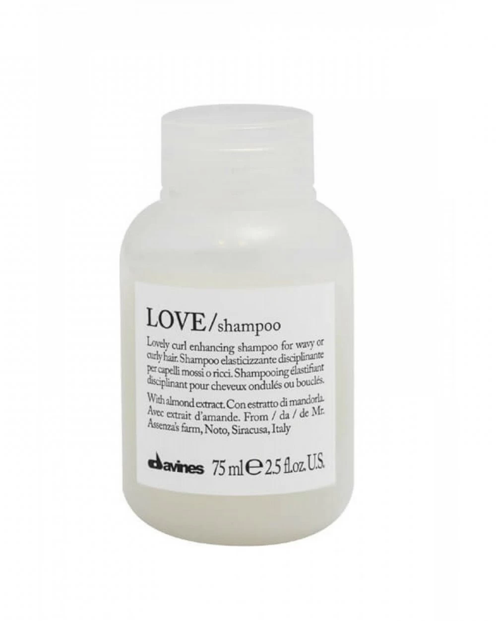 Șampoane - Sampon pentru par cret sau ondulat - Love Curl Shampoo - 75 ml