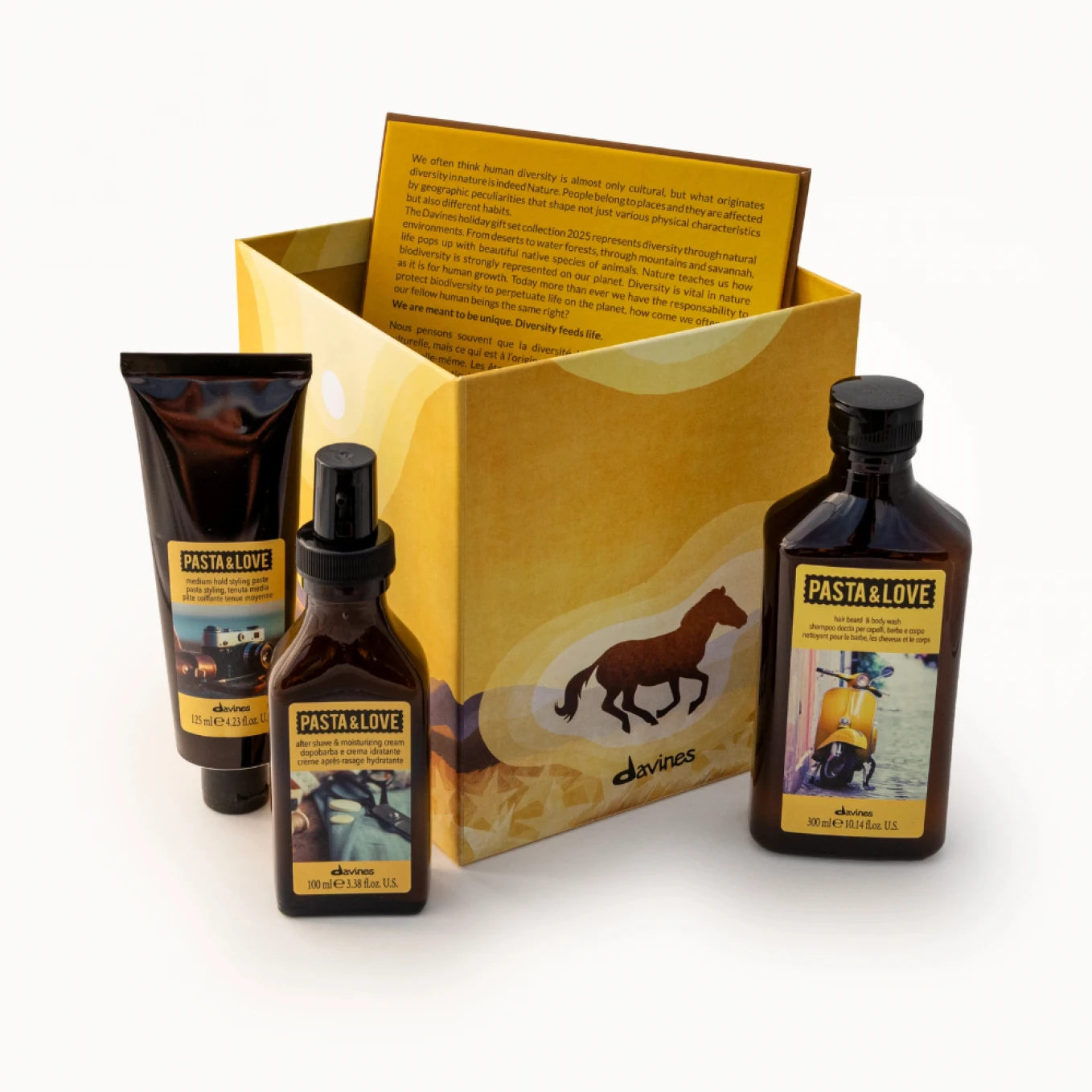 Pachet Davines Pasta&Love Immense Steppe - Pentru barbati [1]