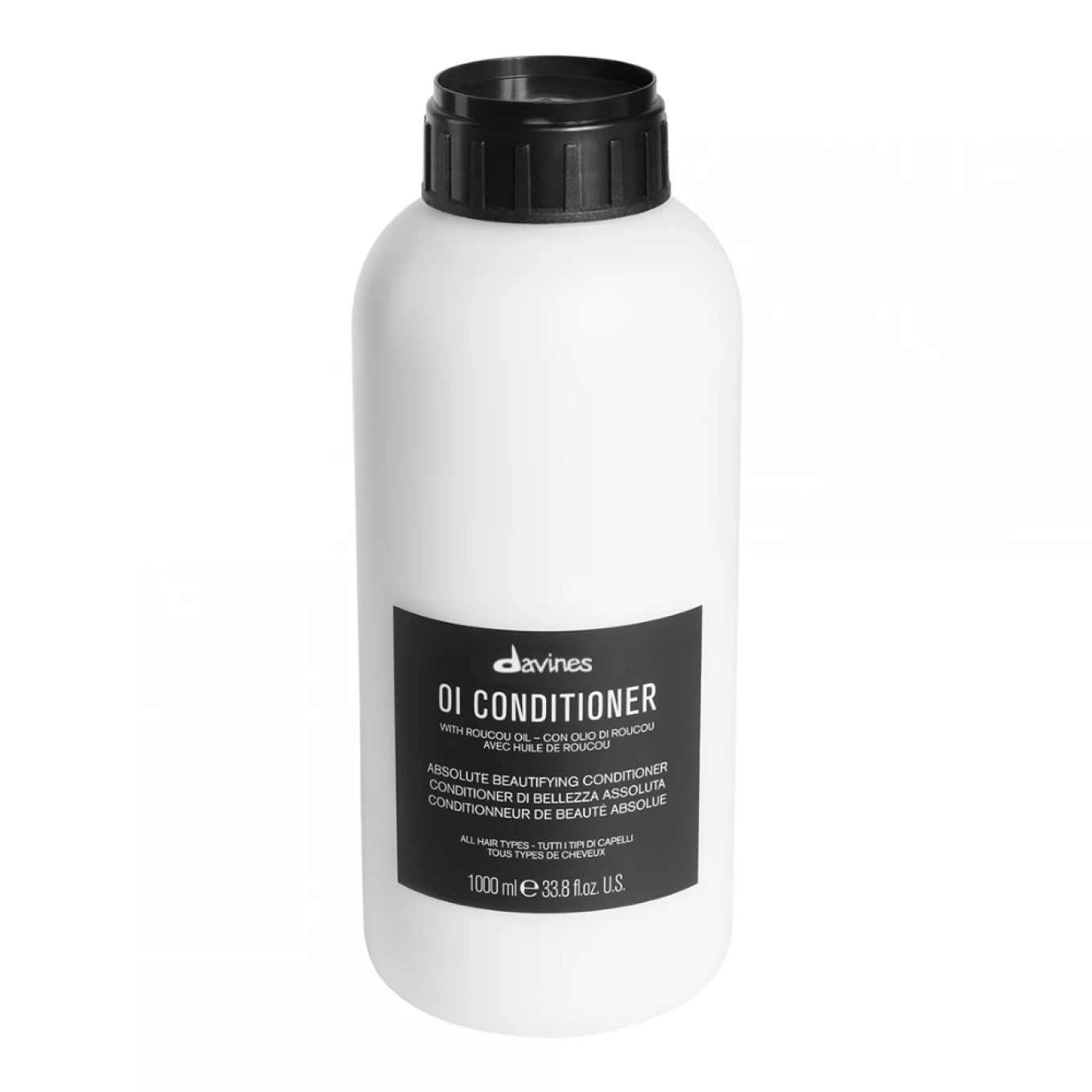 Balsam ( Conditioner) - Balsam restructurat pentru toate tipurile de par - Davines Oi Conditioner - 1000 ml
