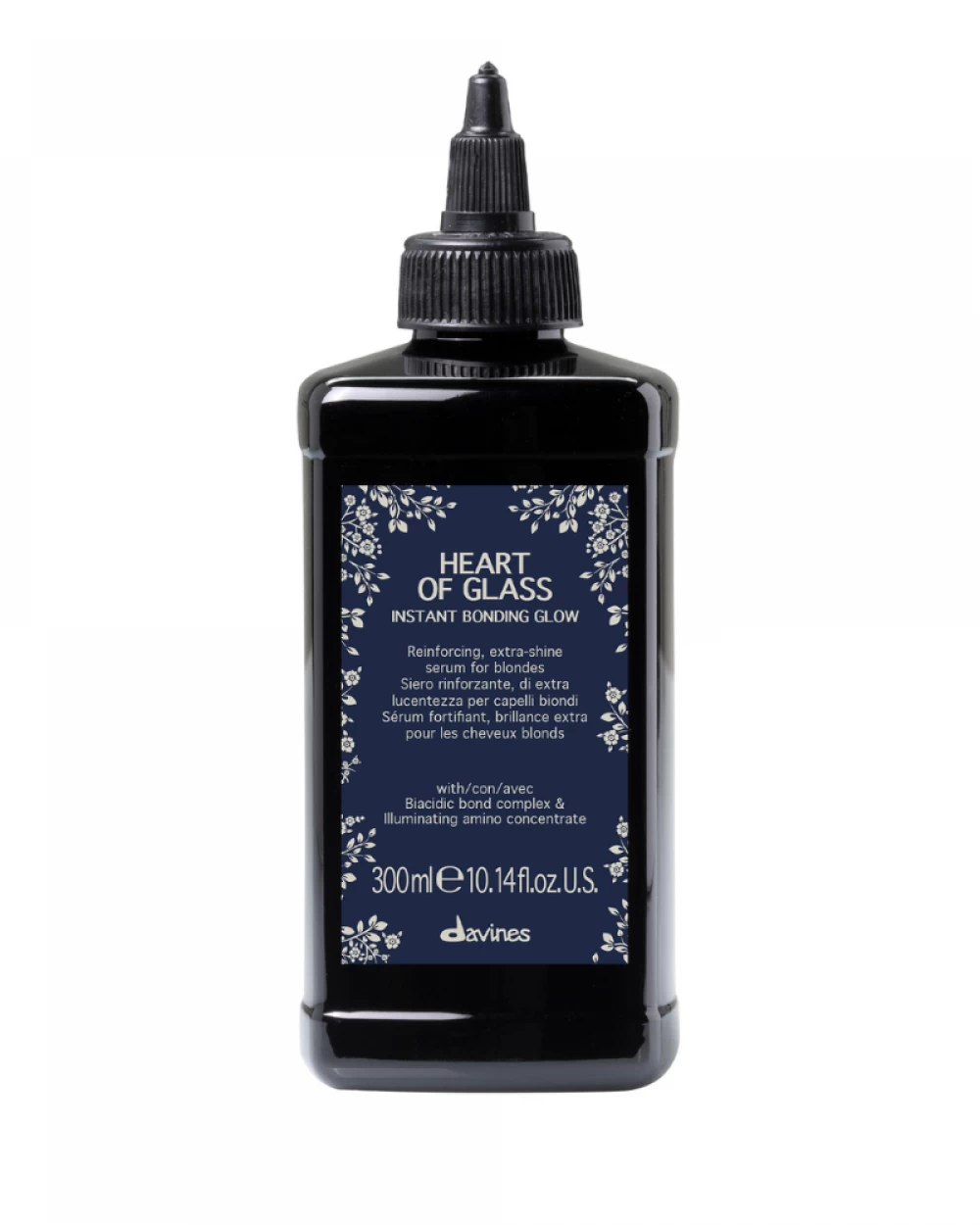 Tratamente - Davines - Tratament instant de stralucire - Heart of Glass Instant Bonding Glow - 300 ml