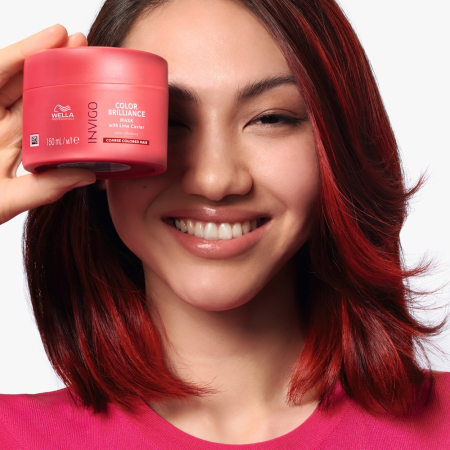 Masca pentru par vopsit cu fir gros - Invigo Color Brilliance Mask - 150 ml [2]