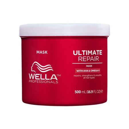 Tratamente - Masca pentru repararea parului deteriorat - Ultimate Repair Mask With Aha & Omega - 9 - 500 ml