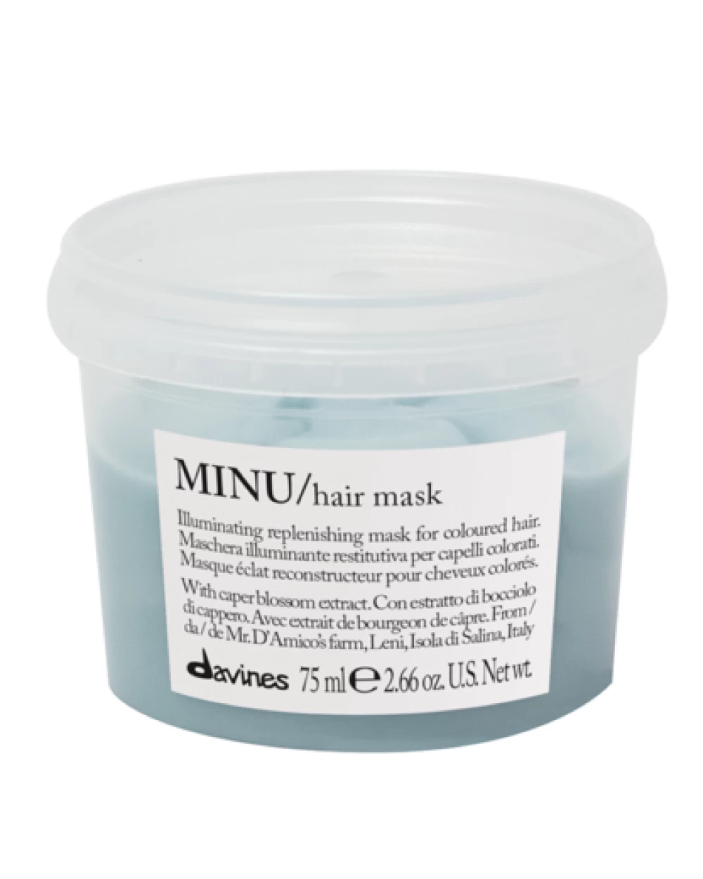 Masca protectoare pentru parul vopsit - Minu Hair Mask - 75 ml