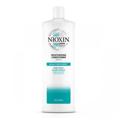 Produse pentru îngrijire: pãr, barbã şi corp - Nioxin - Conditioner hidratant pentru par uscat si cu matreata - Nioxin Scalp Recovery Moisturizing Conditioner Step 2 - 1000 ml