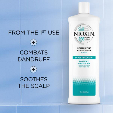 Nioxin - Conditioner hidratant pentru par uscat si cu matreata - Nioxin Scalp Recovery Moisturizing Conditioner Step 2 - 1000 ml [1]