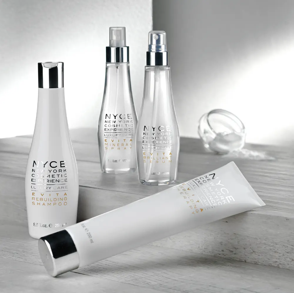 Kit-uri (pentru cadou sau pentru acasă ) - Pachet pentru reconstuctia firului de par - Evita Rebuilding Essentials - Sampon 250 ml - spray  150 ml - tratament 200 ml - ser 150 ml