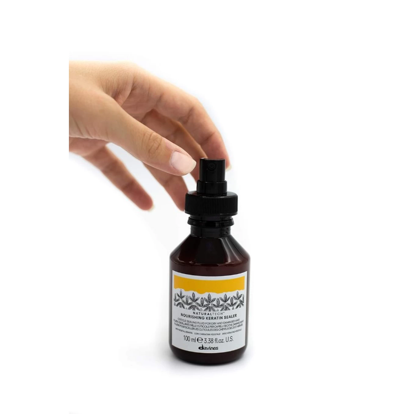 Pachet pentru par deteriorat si fragil Sampon - Tratament - Leave-in - Davines Naturaltech Nourishing Shampoo - 1000 ml - Nourishing Hair Building Pak - 250 ml - Nourishing Keratin Sealer - 100 ml [7]