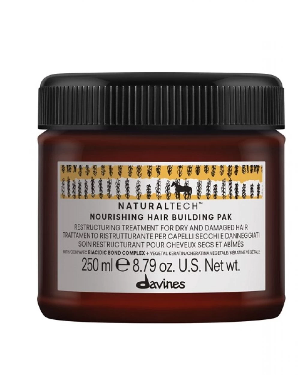 Pachet pentru par deteriorat si fragil Sampon - Tratament - Leave-in - Davines Naturaltech Nourishing Shampoo - 1000 ml - Nourishing Hair Building Pak - 250 ml - Nourishing Keratin Sealer - 100 ml [2]