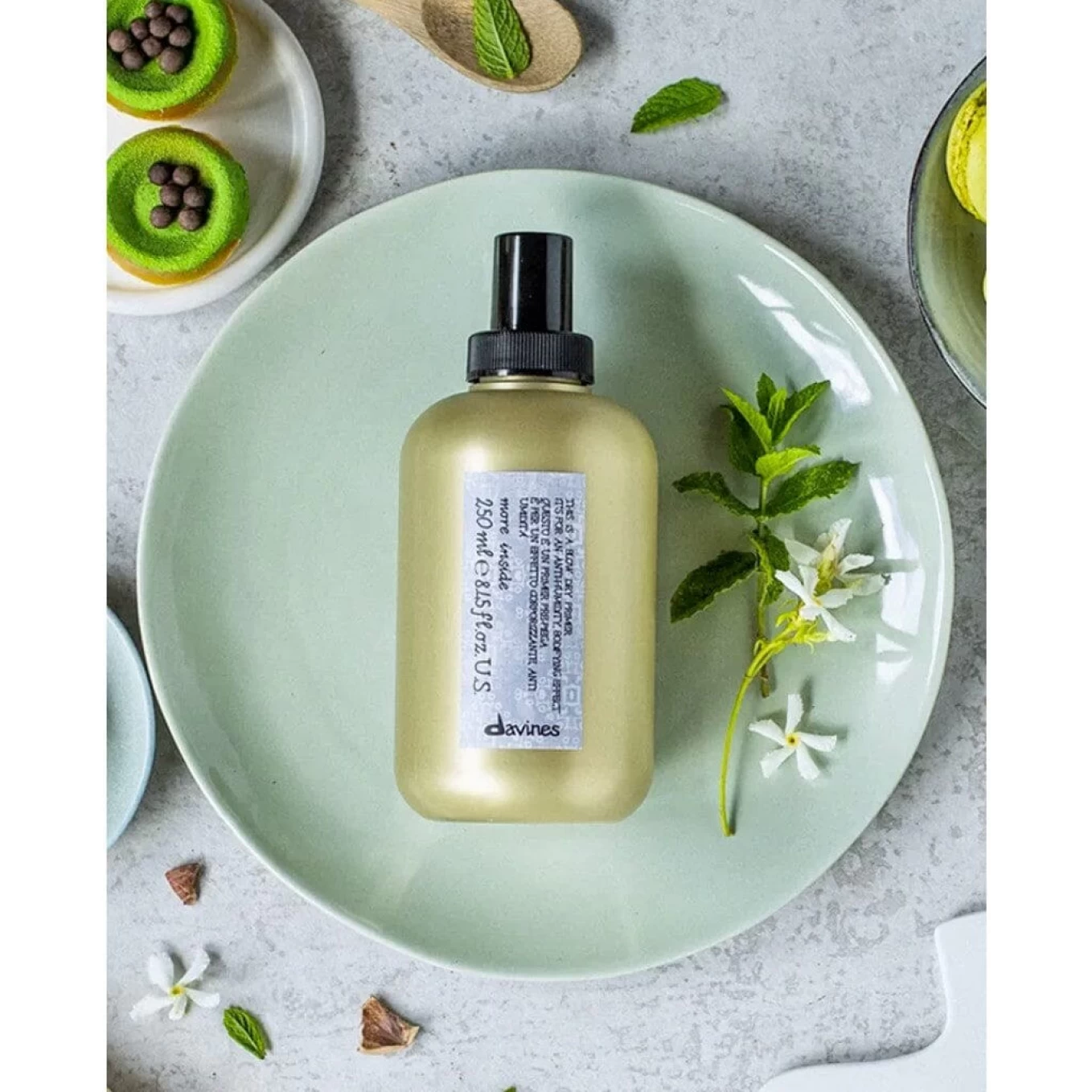 Pachet pentru par tratat chimic , uscat si fragil - Davines Sampon 250 ml - Balsam 250 ml - Spray Protectie termica 100 ml [7]