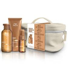 Ser - Pachet pentru par uscat si lipsit de stralucire - Wella Professionals Ultimate Smooth - Sampon 250 ml - Balsam 200 ml - Ulei-ser 30 ml