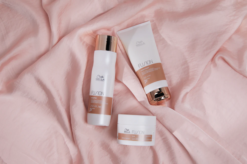 Pachet pentru parul deteriorat - Fusion Intense Repair Shampoo 250 ml - Conditioner 200 ml - Mask 150 ml [2]