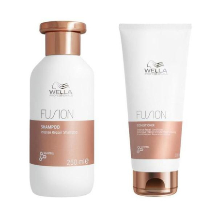 Kit-uri (pentru cadou sau pentru acasă ) - Pachet pentru repararea parului deteriorat - Fusion Intense Repair Shampoo 250 ml - Conditioner 200 ml
