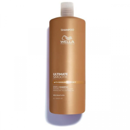 Pachet pentru un par strălucitor  si catifelat, Sampon si Masca  - Wella Professionals Ultimate Smooth Shampoo & Ultimate Smooth Mask [1]