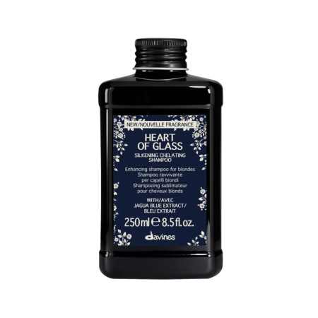 Șampoane - Sampon cu pigment violet pentru par blond -  Davines Heart of Glass - 250 ml