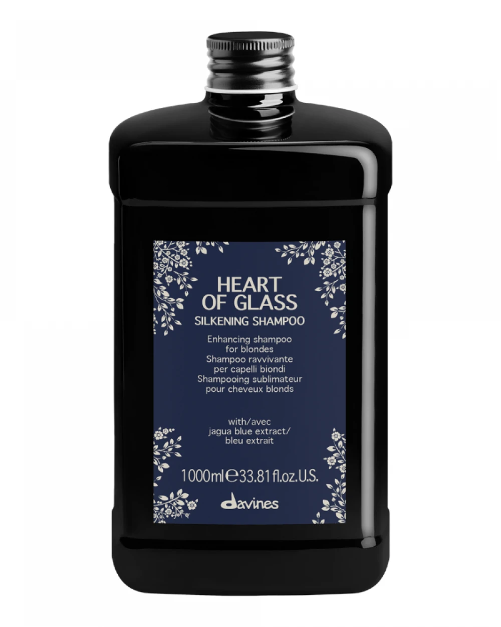 Șampoane - Sampon cu pigment violet pentru par blond natural sau vopsit - Shampoo Heart Of Glass - 1000 ml