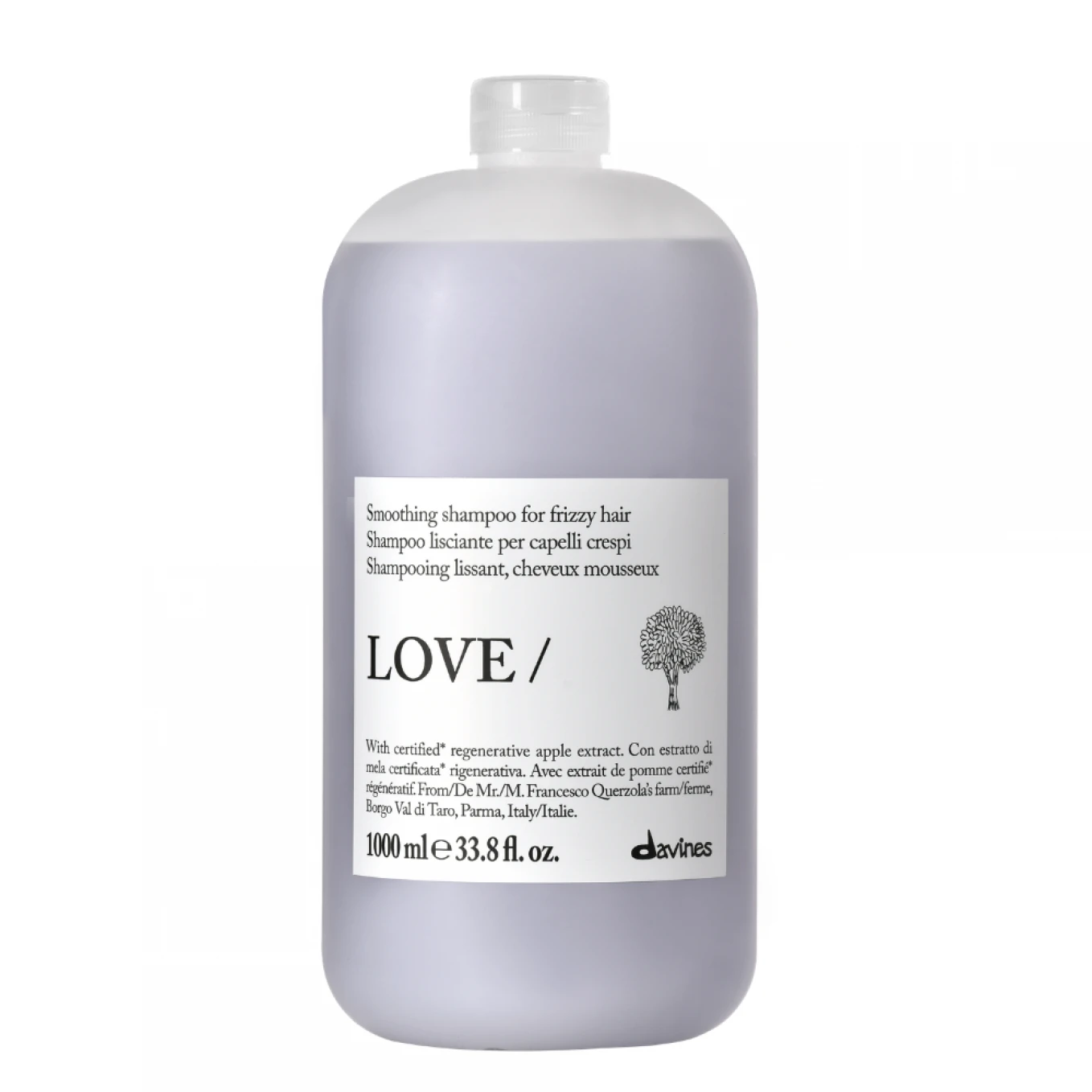Șampoane - Sampon pentru par aspru sau rebel - Love Smoothing Shampoo - 1000 ml