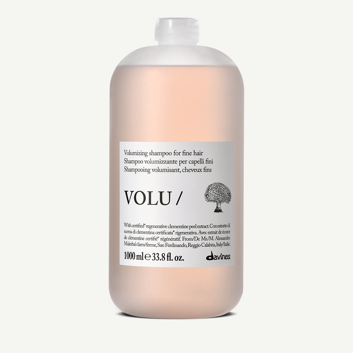 Șampoane - Sampon pentru parul fara volum si fin - Volu Shampoo - 1000 ml