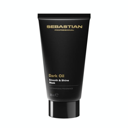 Tratamente - Sebastian Professional Dark Oil Smooth & Shine Mask - 30 ml - masca hranitoare pentru stralucire si catifelare