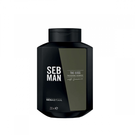 Șampoane - Sampon pentru îngrosarea firului de par - Sebastian Professional Seb Man The Boss - 250 ml