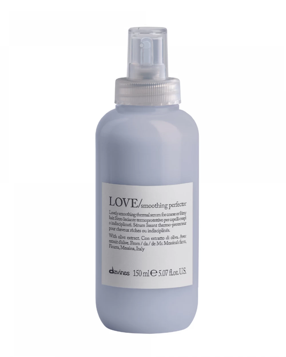 Tratamente - Ser termic pentru întinderea parului cu efect anti-frizz - Davines Love Smoothing Perfector - 150 ml