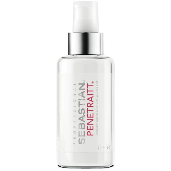 Îngrijire fără clătire - Leave-in - Tratament- ser reparator de noapte, cu acid hialuronic- Sebastian Penetraitt Overnight Serum 95ml - Serum Reparator