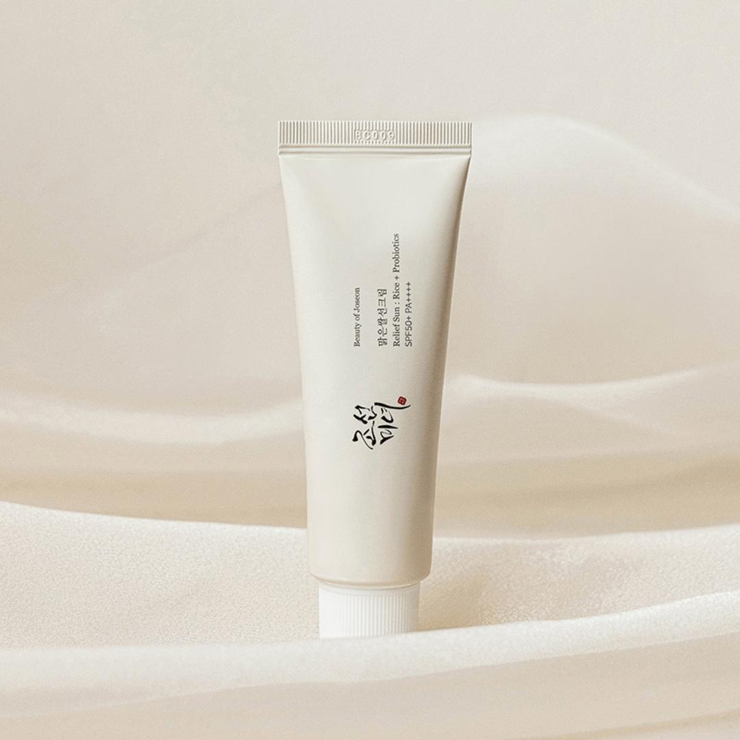 Crema de fata cu protectie solara SPF 50+ PA++++ cu orez si probiotice [1]