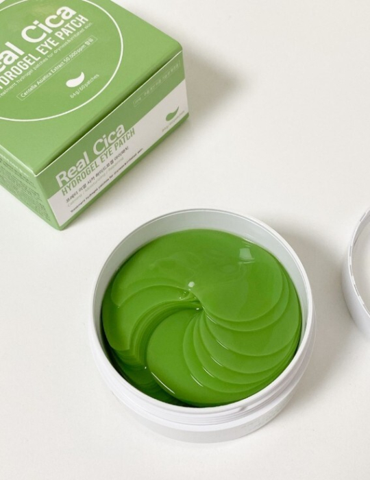 Real Cica Hydrogel Eye Patch – Plasturi hidrogel cu Centella Asiatica pentru ochi [2]