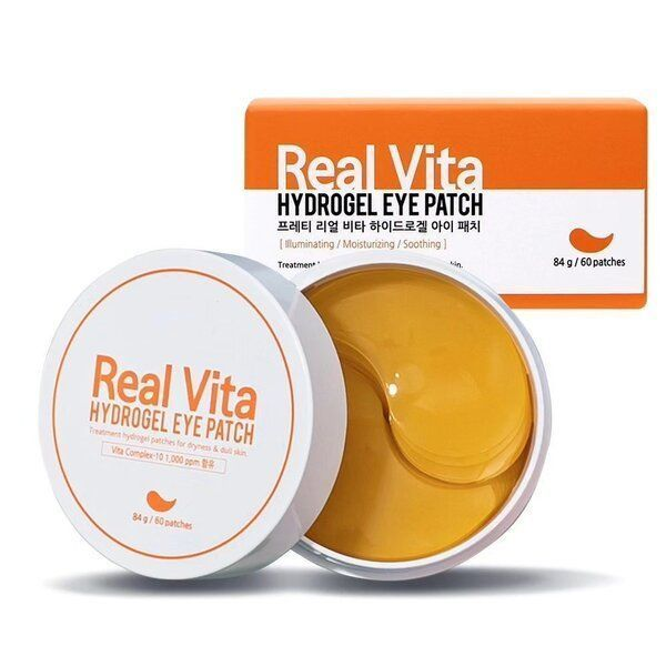 Real Vita Hydrogel Eye Patch – Plasturi hidrogel revitalizanti pentru ochi [2]