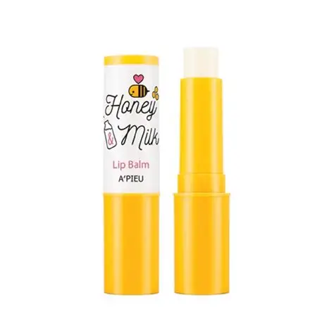 MAKE-UP - Balsam de buze Honey & Milk – A’PIEU