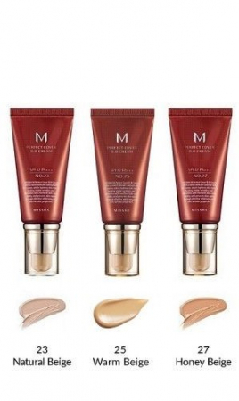 BB Cream Missha Perfect Cover SPF 42 PA+++  27 Honey Beige [1]