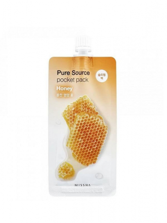 Masti de fata - Masca de noapte cu Miere pentru elasticitate