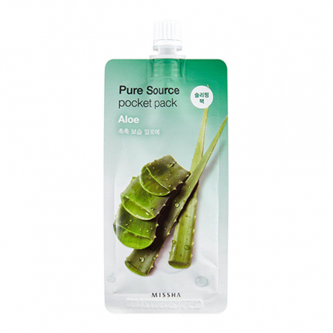 Masti de fata - Masca de noapte pentru fata cu aloe