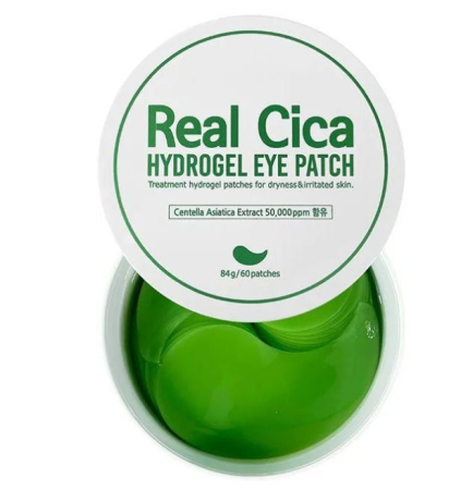 Ingrijire zona ochilor - Real Cica Hydrogel Eye Patch – Plasturi hidrogel cu Centella Asiatica pentru ochi