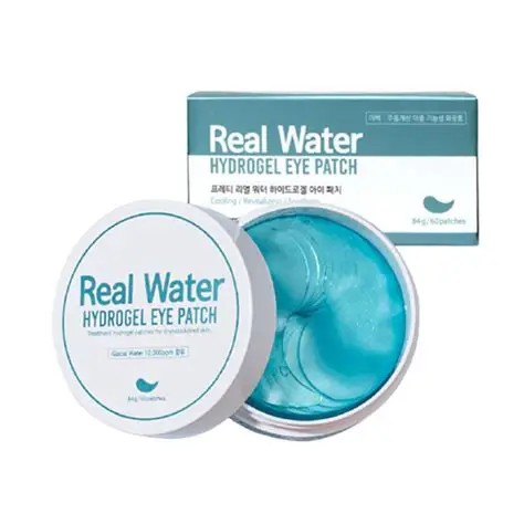 Ingrijire zona ochilor - Real Water Hydrogel Eye Patch – plasturi hidrogel hidratanti pentru ochi